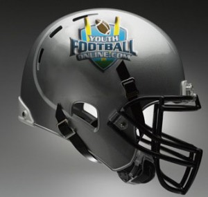 Youth Football Online Helmet