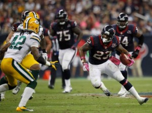 arian foster running back in space